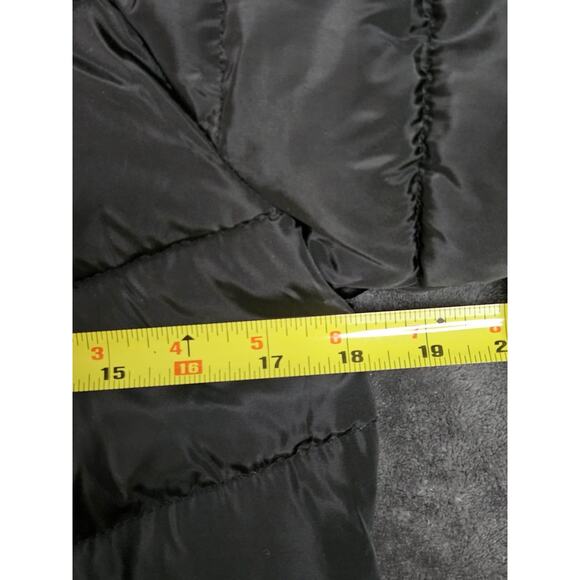YISTER Women’s Black Hooded Puffer Jacket Full Zip Polyester Size L - Picture 3 of 7